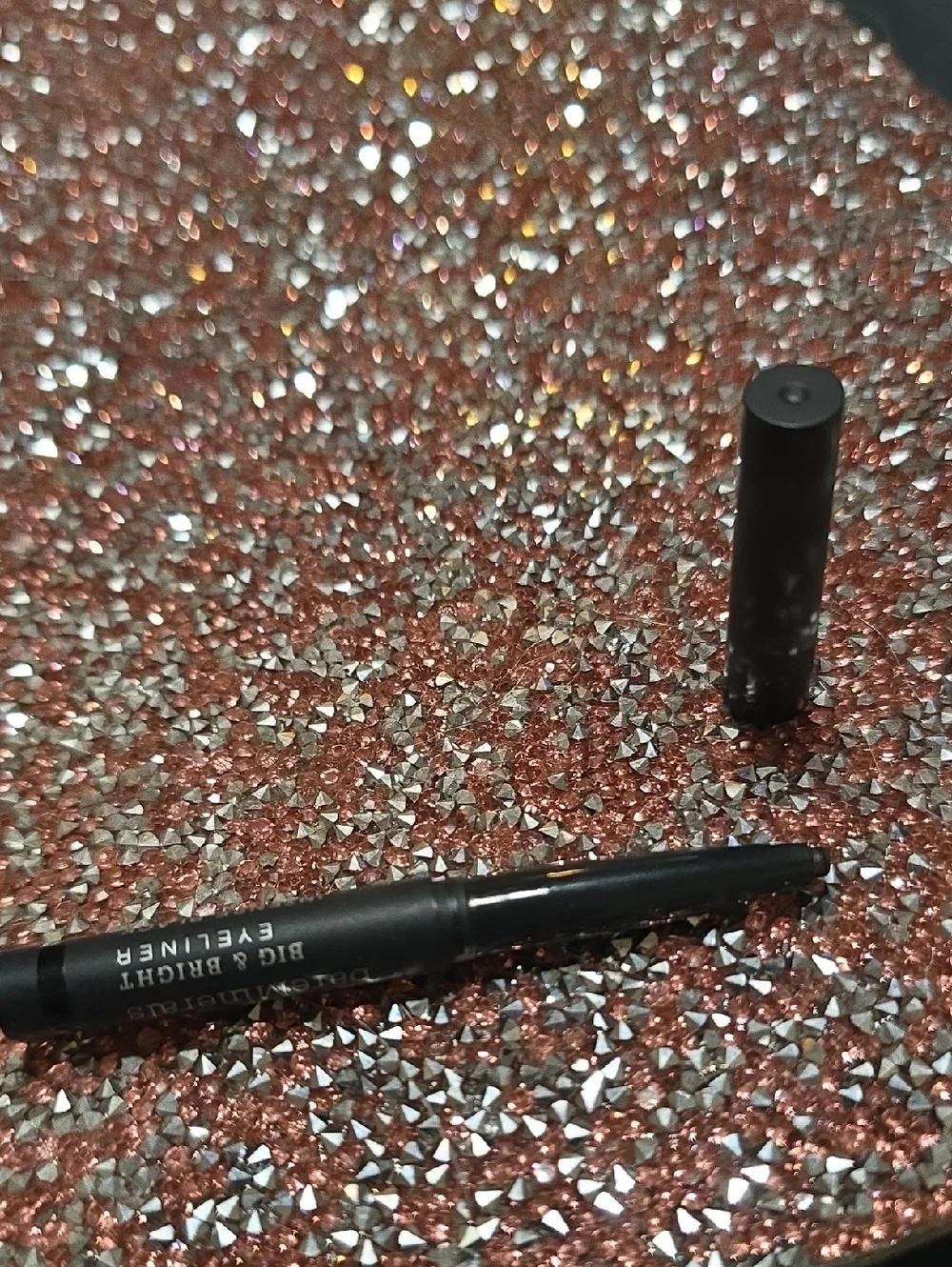 ❇️🧚‍♀️INTENSE BLACK Bareminerals RARE MINI Big & Bright Eyeliner NWOBOX